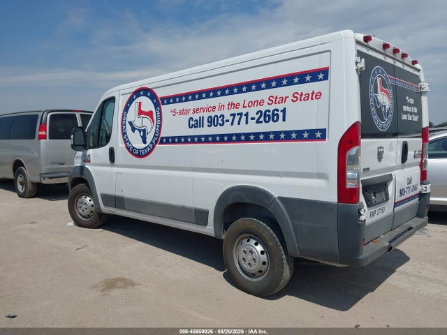 2017 Ram Promaster 1500 Low Roof 136 Wb მანქანა იყიდება აუქციონზე, vin: 3C6TRVAG9HE552523, აუქციონის ნომერი: 45959026