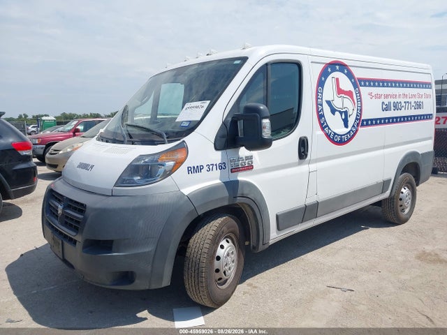 2017 Ram Promaster 1500 Low Roof 136 Wb მანქანა იყიდება აუქციონზე, vin: 3C6TRVAG9HE552523, აუქციონის ნომერი: 45959026