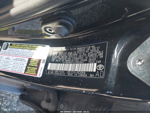 Toyota COROLLA L 2018 2T1BURHE4JC985881 Image 9