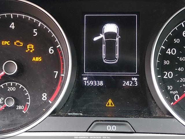 45959034 :رقم المزاد ، 3VWC17AU8GM523811 vin ، 2016 Volkswagen Golf Sportwagen Tsi S 4-door مزاد بيع