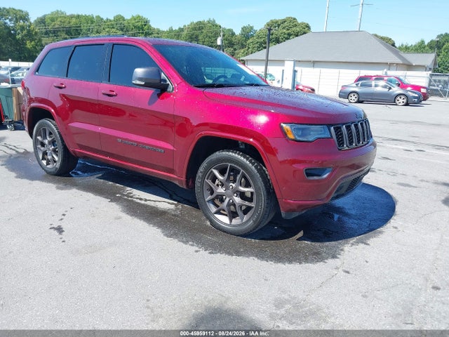 Aukcja sprzedaży 2021 Jeep Grand Cherokee 80th Anniversary 4x2, vin: 1C4RJEBG8MC738399, numer aukcji: 45959112