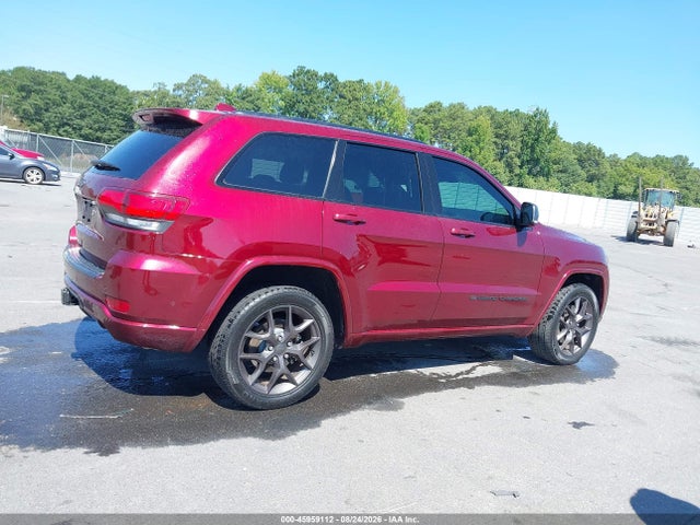 Aukcja sprzedaży 2021 Jeep Grand Cherokee 80th Anniversary 4x2, vin: 1C4RJEBG8MC738399, numer aukcji: 45959112