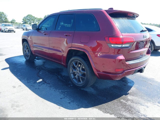 Aukcja sprzedaży 2021 Jeep Grand Cherokee 80th Anniversary 4x2, vin: 1C4RJEBG8MC738399, numer aukcji: 45959112