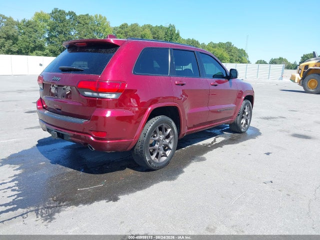 Aukcja sprzedaży 2021 Jeep Grand Cherokee 80th Anniversary 4x2, vin: 1C4RJEBG8MC738399, numer aukcji: 45959112