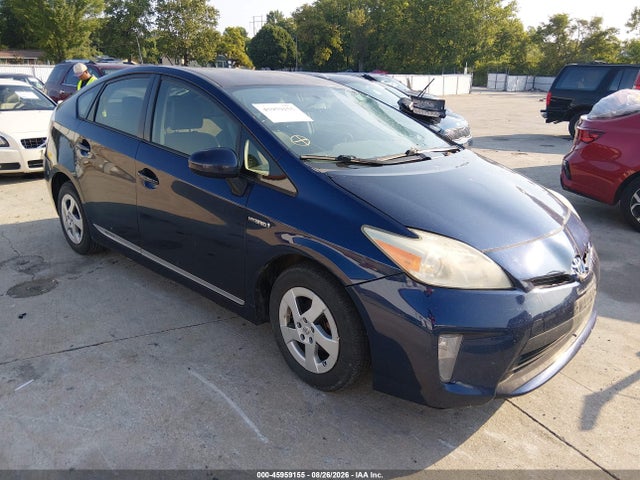 2012 Toyota Prius Two მანქანა იყიდება აუქციონზე, vin: JTDKN3DU6C1611707, აუქციონის ნომერი: 45959155