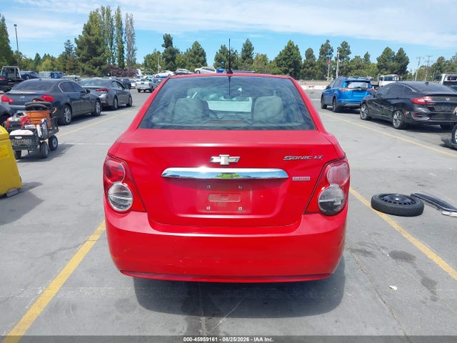 45959161 :رقم المزاد ، 1G1JC5SBXD4178688 vin ، 2013 Chevrolet Sonic Lt Auto مزاد بيع