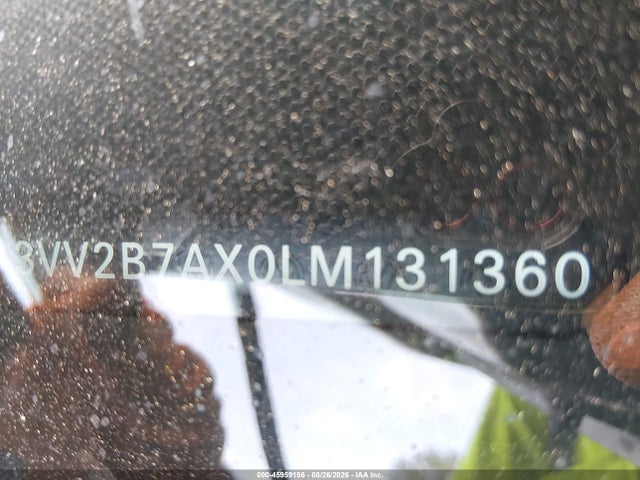 45959196 :رقم المزاد ، 3VV2B7AX0LM131360 vin ، 2020 Volkswagen Tiguan 2.0t Se/2.0t Se R-line Black/2.0t Sel مزاد بيع