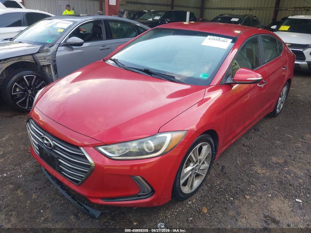 2017 Hyundai Elantra Limited მანქანა იყიდება აუქციონზე, vin: 5NPD84LF7HH006376, აუქციონის ნომერი: 45959205