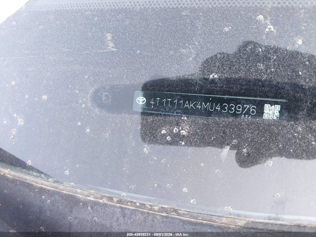 Aukcja sprzedaży 2021 Toyota Camry Se, vin: 4T1T11AK4MU433976, numer aukcji: 45959231