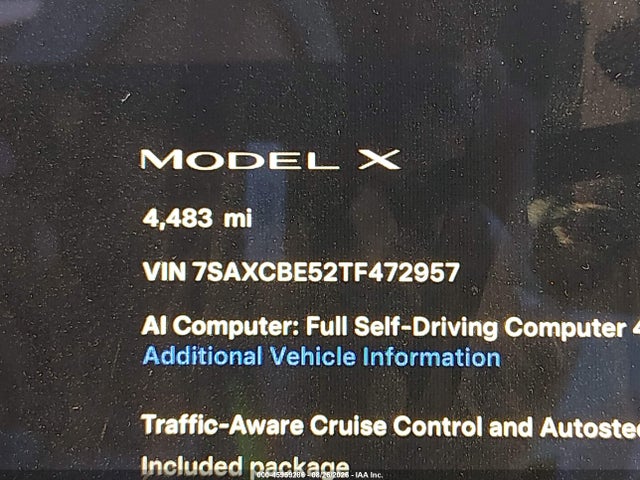 Tesla Model X All-wheel Drive 2026 7SAXCBE52TF472957 Image 16