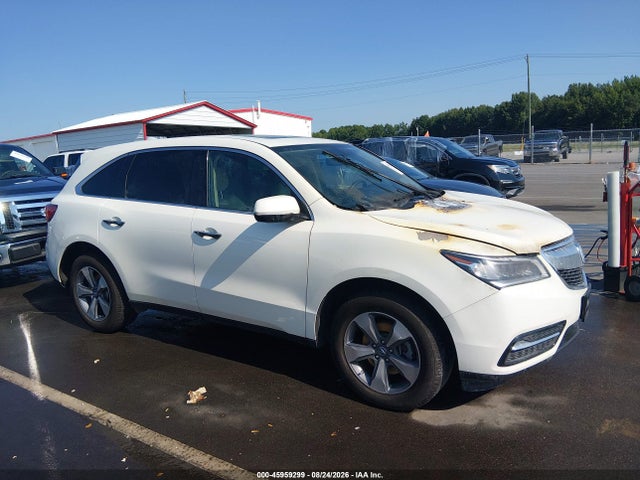 Aukcja sprzedaży 2016 Acura Mdx Acurawatch Plus Package, vin: 5FRYD4H24GB048681, numer aukcji: 45959299
