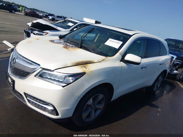Продаж на аукціоні авто 2016 Acura Mdx Acurawatch Plus Package, vin: 5FRYD4H24GB048681, номер лоту: 45959299