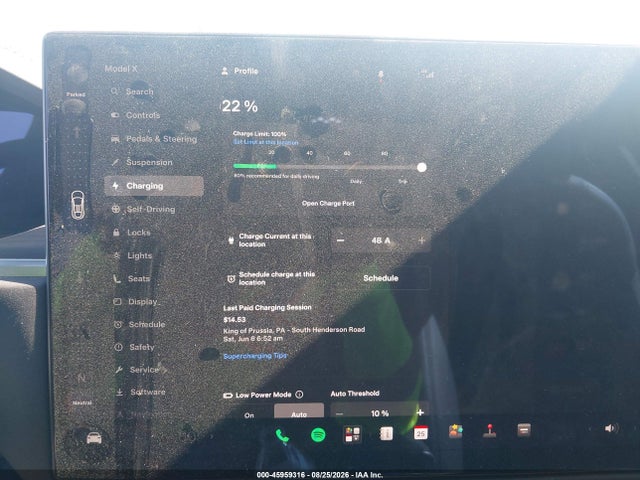 Aukcja sprzedaży 2024 Tesla Model X Long Range, vin: 7SAXCAE56RF455758, numer aukcji: 45959316