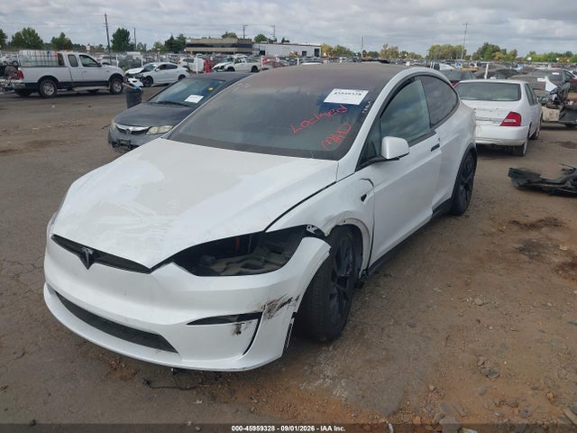 Aukcja sprzedaży 2021 Tesla Model X Long Range Dual Motor All-wheel Drive, vin: 5YJXCBE59MF326327, numer aukcji: 45959328