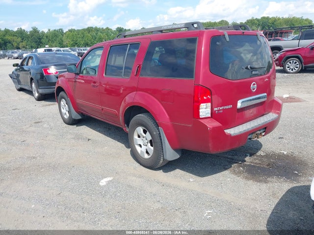 45959341 :رقم المزاد ، 5N1AR18W77C647833 vin ، 2007 Nissan Pathfinder S مزاد بيع