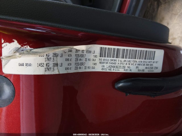 45959342 :رقم المزاد ، 1J4GR48K96C251358 vin ، 2006 Jeep Grand Cherokee Laredo مزاد بيع
