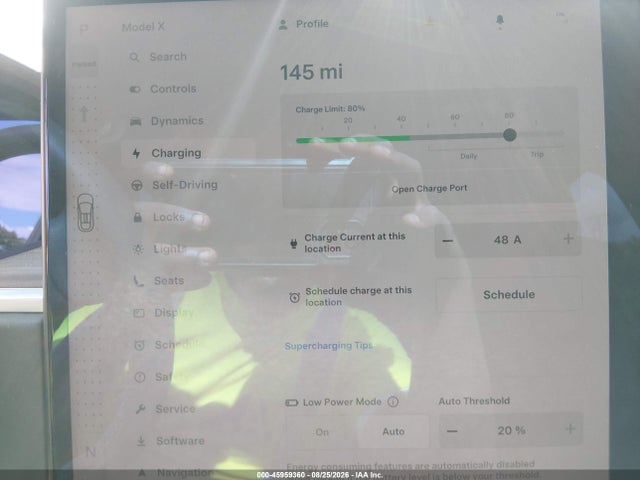 Продаж на аукціоні авто 2026 Tesla Model X All-wheel Drive, vin: 7SAXCDE59TF473065, номер лоту: 45959360