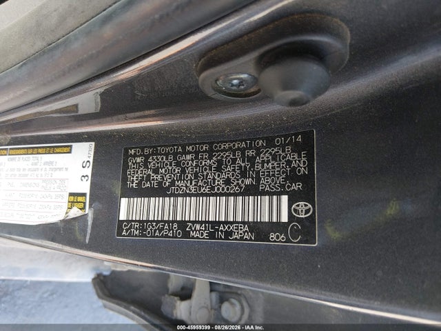 Toyota Prius V Three 2014 JTDZN3EU6EJ000267 Image 9