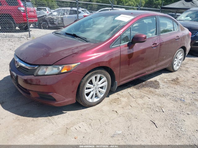 2012 Honda Civic Ex მანქანა იყიდება აუქციონზე, vin: 19XFB2F84CE031079, აუქციონის ნომერი: 45959430