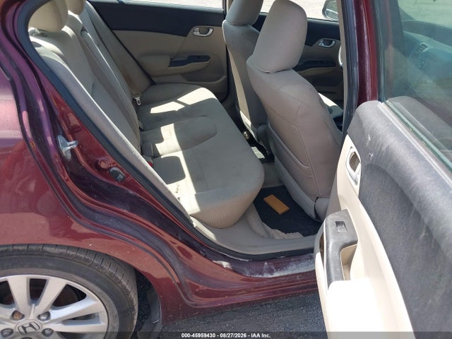 2012 Honda Civic Ex მანქანა იყიდება აუქციონზე, vin: 19XFB2F84CE031079, აუქციონის ნომერი: 45959430