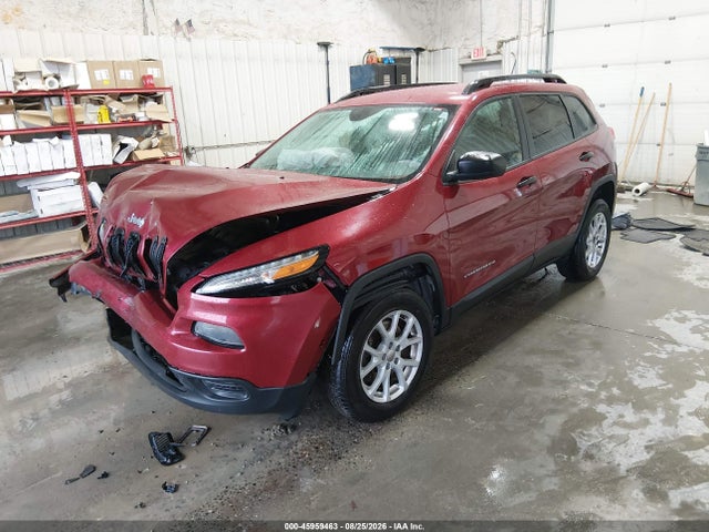 Продажа на аукционе авто 2017 Jeep Cherokee Sport, vin: 1C4PJMAB3HW551020, номер лота: 45959463