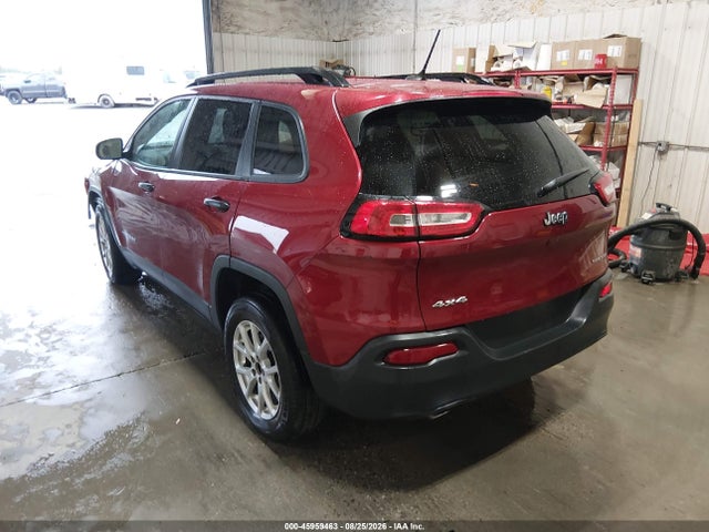 Продажа на аукционе авто 2017 Jeep Cherokee Sport, vin: 1C4PJMAB3HW551020, номер лота: 45959463