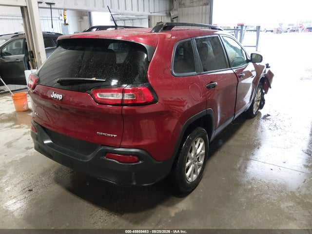 Продажа на аукционе авто 2017 Jeep Cherokee Sport, vin: 1C4PJMAB3HW551020, номер лота: 45959463