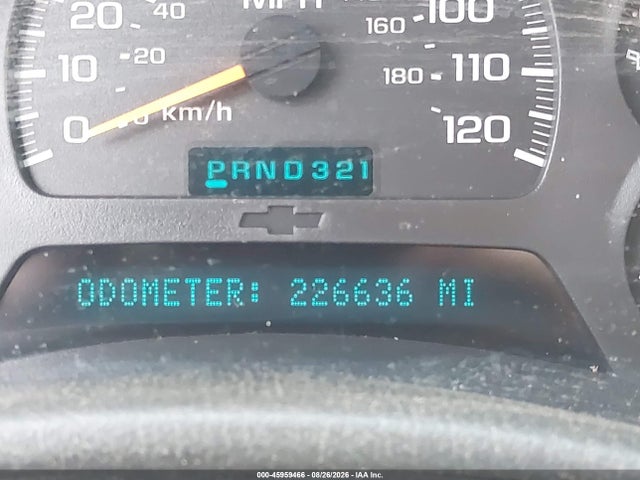 Продаж на аукціоні авто 2003 Chevrolet Trailblazer Ext Lt, vin: 1GNET16S436155073, номер лоту: 45959466