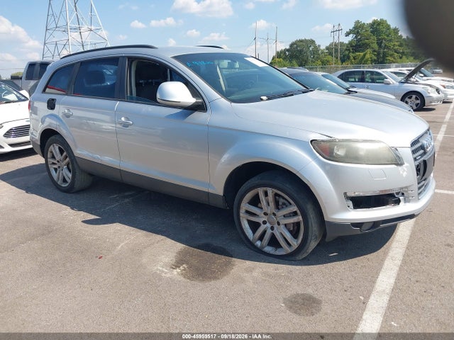 2007 Audi Q7 3.6 მანქანა იყიდება აუქციონზე, vin: WA1AY74L47D039777, აუქციონის ნომერი: 45959517