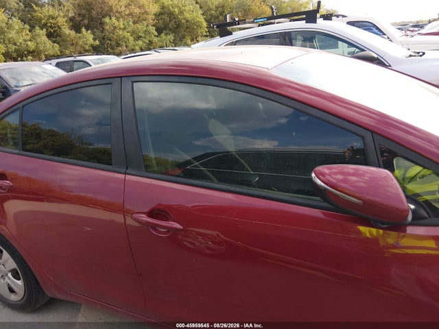 2015 Kia Forte Lx მანქანა იყიდება აუქციონზე, vin: KNAFX4A60F5287834, აუქციონის ნომერი: 45959545
