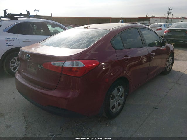 KNAFX4A60F5287834 KIA FORTE LX