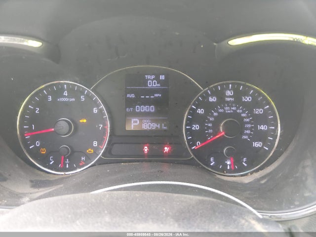KNAFX4A60F5287834 KIA FORTE LX