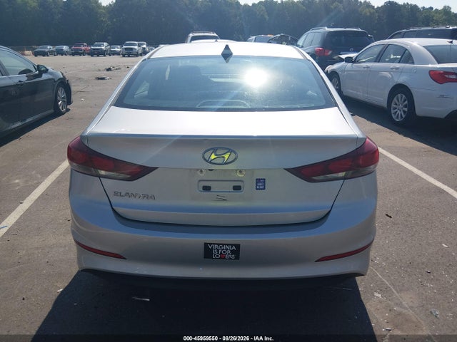 45959550 :رقم المزاد ، 5NPD84LFXJH304927 vin ، 2018 Hyundai Elantra Sel مزاد بيع