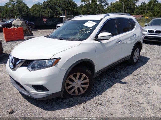 2016 Nissan Rogue S მანქანა იყიდება აუქციონზე, vin: KNMAT2MT5GP679454, აუქციონის ნომერი: 45959552