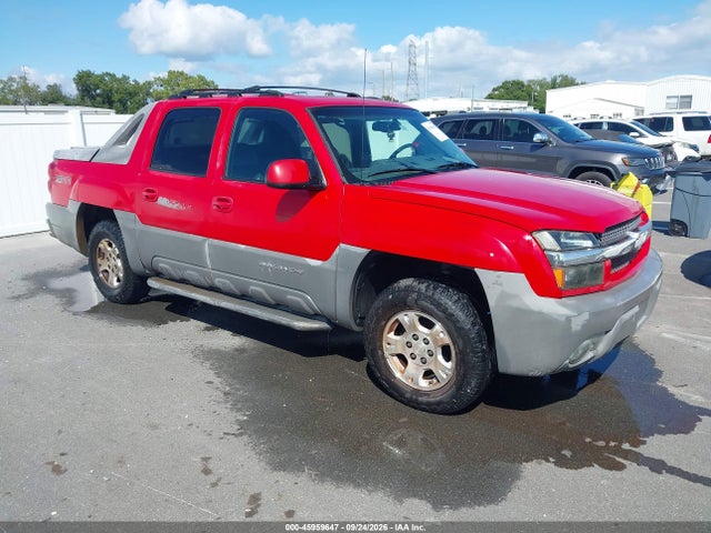 45959647 :رقم المزاد ، 3GNEC13T52G130967 vin ، 2002 Chevrolet Avalanche 1500 مزاد بيع