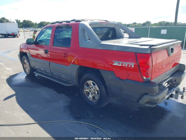 45959647 :رقم المزاد ، 3GNEC13T52G130967 vin ، 2002 Chevrolet Avalanche 1500 مزاد بيع