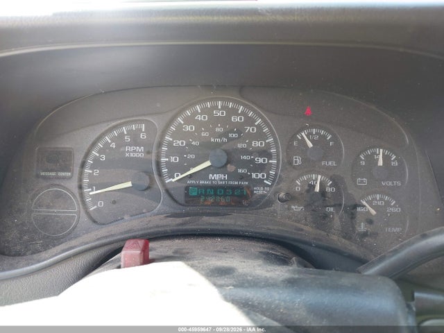 45959647 :رقم المزاد ، 3GNEC13T52G130967 vin ، 2002 Chevrolet Avalanche 1500 مزاد بيع