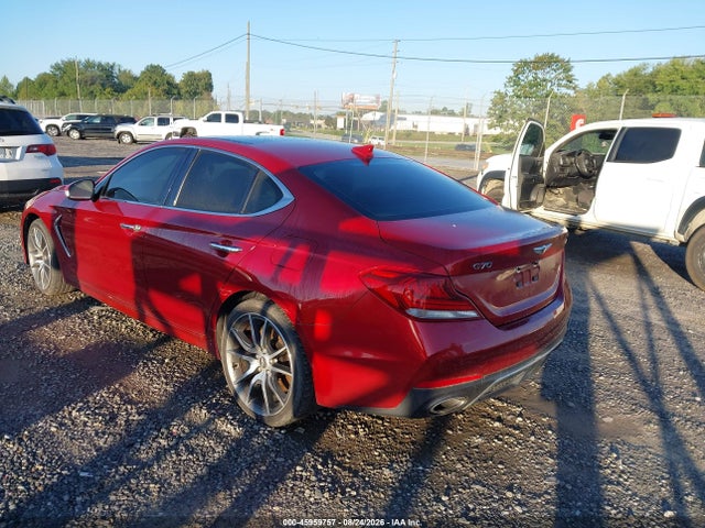 Aukcja sprzedaży 2020 Genesis G70 3.3t Rwd, vin: KMTG74LEXLU063663, numer aukcji: 45959757
