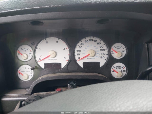 45959834 :رقم المزاد ، 3D7KU28C94G180660 vin ، 2004 Dodge Ram 2500 Slt/laramie مزاد بيع