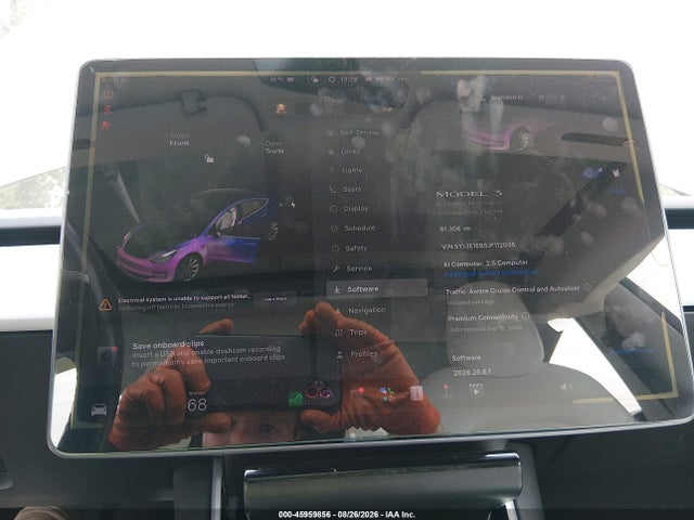 Продаж на аукціоні авто 2018 Tesla Model 3 Long Range/performance, vin: 5YJ3E1EB5JF112035, номер лоту: 45959856