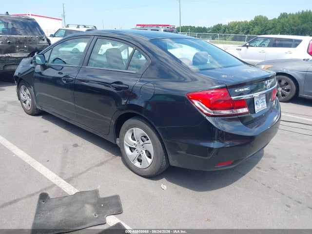 2013 Honda Civic Lx მანქანა იყიდება აუქციონზე, vin: 2HGFB2F50DH526425, აუქციონის ნომერი: 45959868