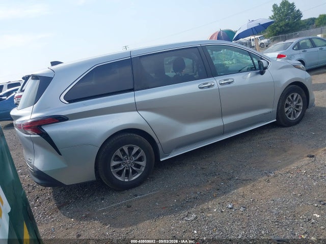 Продаж на аукціоні авто 2021 Toyota Sienna Xle, vin: 5TDYRKEC0MS005449, номер лоту: 45959882