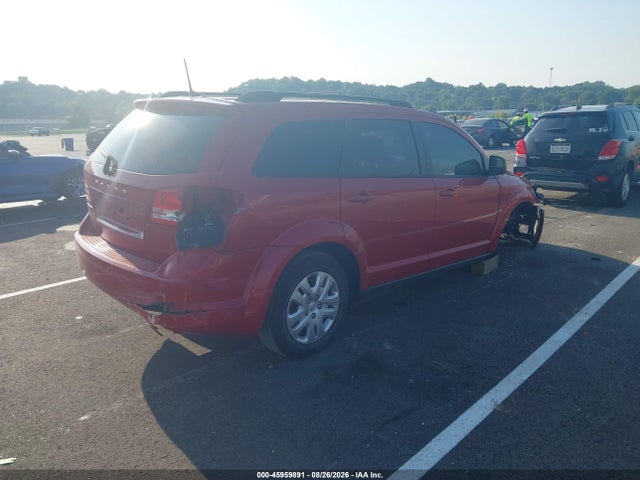 45959891 :رقم المزاد ، 3C4PDCABXJT529108 vin ، 2018 Dodge Journey Se مزاد بيع