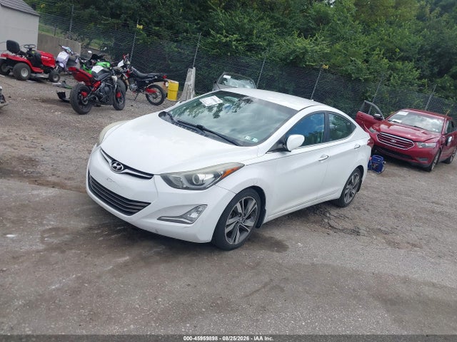 Hyundai Elantra Limited 2015 5NPDH4AE8FH614558 Image 2