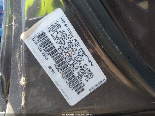 45959940 :رقم المزاد ، 4T1BF12B3TU095500 vin ، 1996 Toyota Avalon Xl/xls مزاد بيع