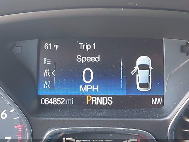 2018 Ford Escape S მანქანა იყიდება აუქციონზე, vin: 1FMCU0F72JUD08394, აუქციონის ნომერი: 45960018