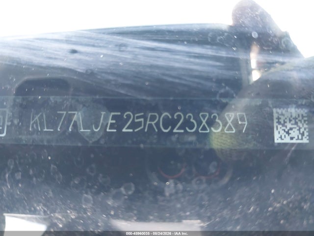 Продаж на аукціоні авто 2024 Chevrolet Trax Fwd 2rs, vin: KL77LJE25RC238389, номер лоту: 45960035
