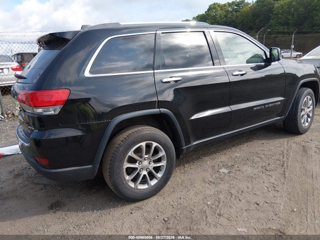 45960056 :رقم المزاد ، 1C4RJFBG7JC200519 vin ، 2018 Jeep Grand Cherokee Limited 4x4 مزاد بيع