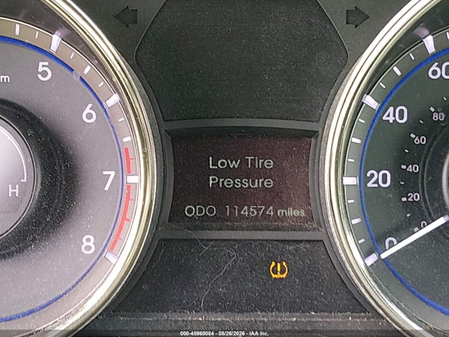 2011 Hyundai Sonata Gls მანქანა იყიდება აუქციონზე, vin: 5NPEB4AC8BH297542, აუქციონის ნომერი: 45960084