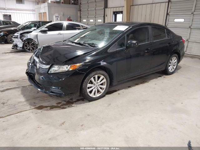 45960088 :رقم المزاد ، 19XFB2F87CE385100 vin ، 2012 Honda Civic Ex مزاد بيع